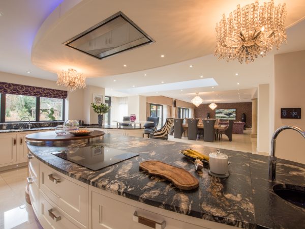 Custom build home - Warlingham, Surrey - photo of kitchen island