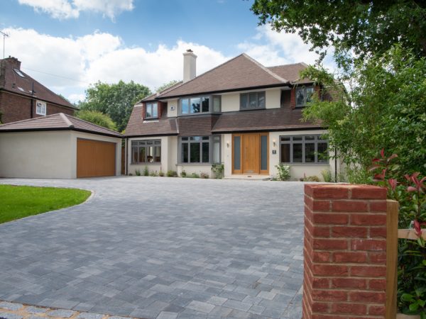Luxury-extension-Ashtead-Surrey-JVB-Construction-driveway-and-garage