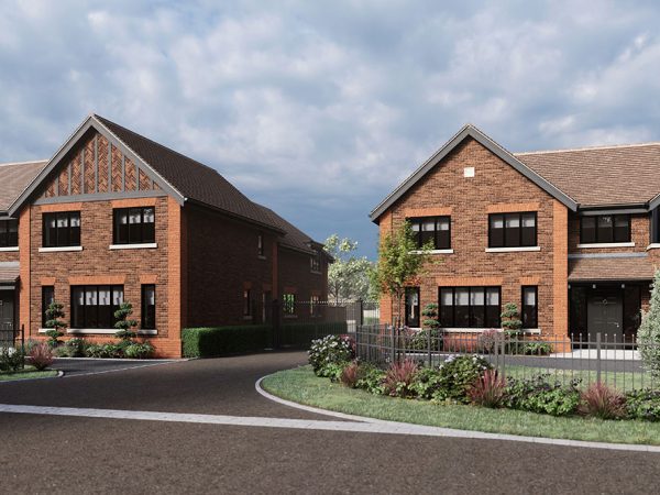 Mill Farm - new homes in Chalfont St. Giles - external CGI